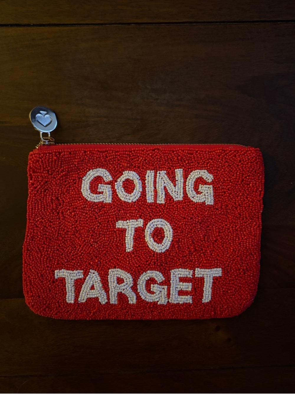 Target X Kate Spade 'Going to Target' Beaded Pouch